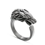 Bague Loup<br> Biker - Loup-Faction