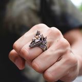 Bague Loup<br> Anubis - Loup-Faction