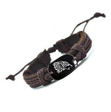 Bracelet Loup<br> Alpha (Cuir) - Loup-Faction