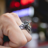 Bague Loup<br> Anubis - Loup-Faction