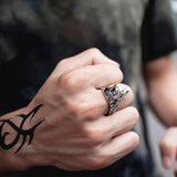 Bague Loup<br> Anubis - Loup-Faction