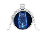 Pendentif Loup<br> Verre - Loup-Faction