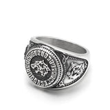 Bague Loup<br> Chevalière Viking - Loup-Faction