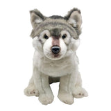 loup en peluche