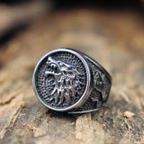 Bague Loup<br> Souverain Game of Thrones - Loup-Faction