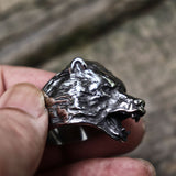Bague Loup<br> Chef Suprême - Loup-Faction