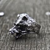 Bague Loup<br> Chef Suprême - Loup-Faction