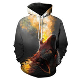 Pull Loup<br> Cracheur De Flamme - Loup-Faction
