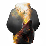 Pull Loup<br> Cracheur De Flamme - Loup-Faction