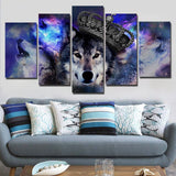 Tableau Loup<br> Le Roi - Loup-Faction