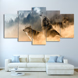 Tableau Loup<br> Savoyard - Loup-Faction