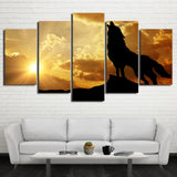 Tableau Loup<br> Indien - Loup-Faction
