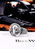 Bague Loup<br> Chevalière - Loup-Faction