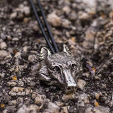 Pendentif Loup<br>Tête Nordique - Loup-Faction