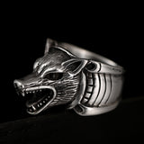 Bague Loup<br> Hurlement - Loup-Faction