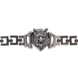 Bracelet Loup<br> Maître Alpha (Acier) - Loup-Faction
