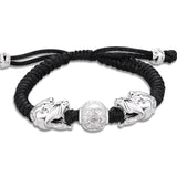 Bracelet Loup<br> Croc de Loup (Argent) - Loup-Faction