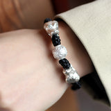 Bracelet Loup<br> Croc de Loup (Argent) - Loup-Faction