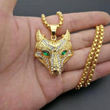 Pendentif Loup<br> Regard Pétrifiant - Loup-Faction