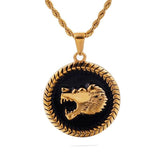 Pendentif Loup<br> Titanium - Loup-Faction
