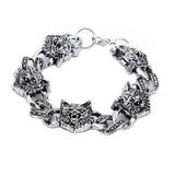 Bracelet Loup <br> Symbole Enchainée - Loup-Faction