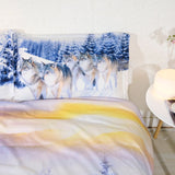 Housse de Couette Loup<br> Froid Polaire - Loup-Faction