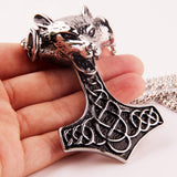 Pendentif Loup<br> Croix Celte - Loup-Faction