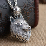 Pendentif Loup<br> Roi D'argent - Loup-Faction