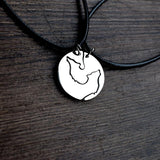 Pendentif Loup<br> Amour éternel - Loup-Faction