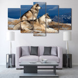 Tableau Loup<br> Paisible - Loup-Faction