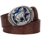 Ceinture Loup<br> Marron - Loup-Faction