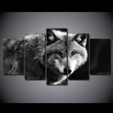 Tableau Loup<br> Noir Et Blanc - Loup-Faction