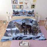 Housse de Couette Loup<br> Meute Alpha - Loup-Faction