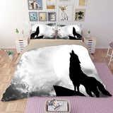 Housse de couette Loup<br>Lunaire - Loup-Faction