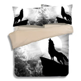 Housse de couette Loup<br>Lunaire - Loup-Faction