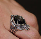 Bague Loup<br> Pierre Sacrée - Loup-Faction