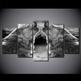 Tableau Loup<br> Hurlement - Loup-Faction