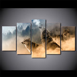 Tableau Loup<br> Savoyard - Loup-Faction