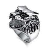 Bague Loup<br> Homme - Loup-Faction