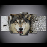 Tableau Loup<br> Happiness - Loup-Faction