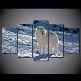 Tableau Loup<br> Pureté Blanche - Loup-Faction