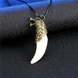 Pendentif Loup<br> Dent de Roi - Loup-Faction