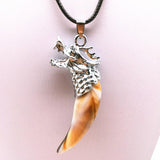 Pendentif Loup<br> Dent de Roi - Loup-Faction