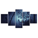 Tableau Loup<br> Yeux Bleus - Loup-Faction
