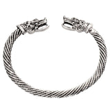 Bracelet Loup<br> Indien (Acier) - Loup-Faction
