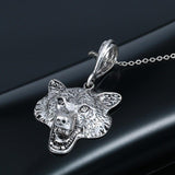 Pendentif Loup<br> Roi D'argent - Loup-Faction