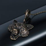 Pendentif Loup<br> Roi D'argent - Loup-Faction