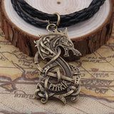 Pendentif Loup<br> Talisman (Acier) - Loup-Faction