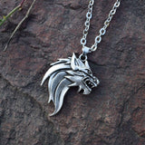 Pendentif Loup<br> Crinière de Lion - Loup-Faction