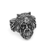 Bague loup<br> Demi Homme - Loup-Faction